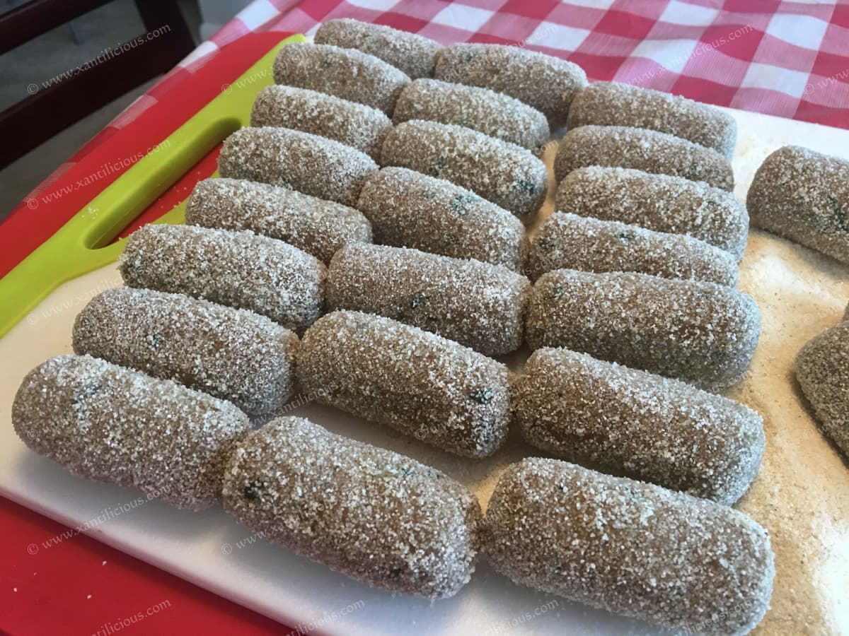 Minced Meat And Egg Croquettes Recipe