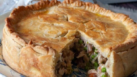Chicken and Mushroom Pot Pie Recipe