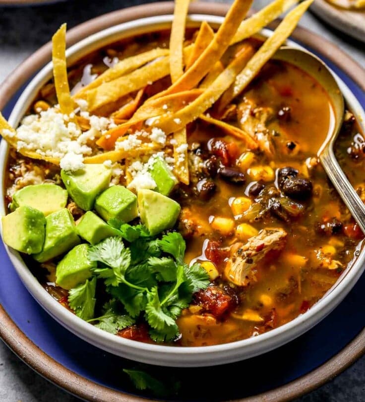 Vegetable Tortilla Soup Recipe - Vegetable Tortilla Soup Recipe
